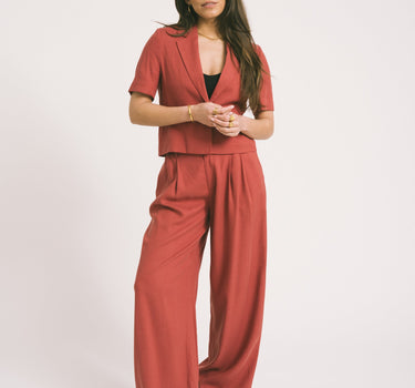 TILTIL Loma Ceder Pantalon Red - Things I Like Things I Love