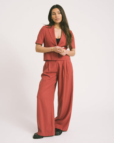TILTIL Loma Ceder Pantalon Red - Things I Like Things I Love