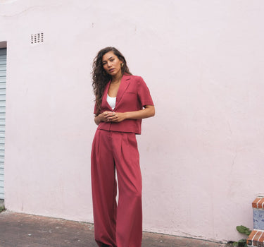 TILTIL Loma Ceder Pantalon Red - Things I Like Things I Love
