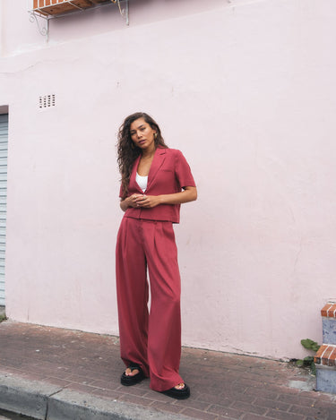 TILTIL Loma Ceder Pantalon Red - Things I Like Things I Love