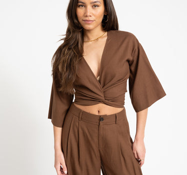 TILTIL Loma Sunny Top Brown - Things I Like Things I Love