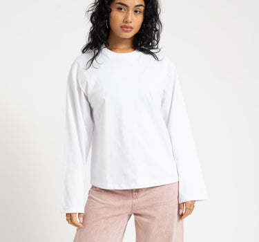 TILTIL Longsleeve Doka Tee White - Things I Like Things I Love