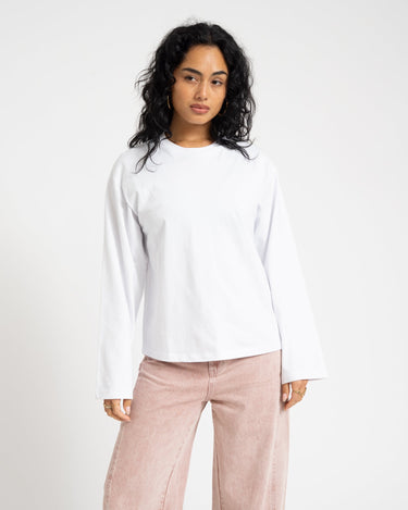 TILTIL Longsleeve Doka Tee White - Things I Like Things I Love