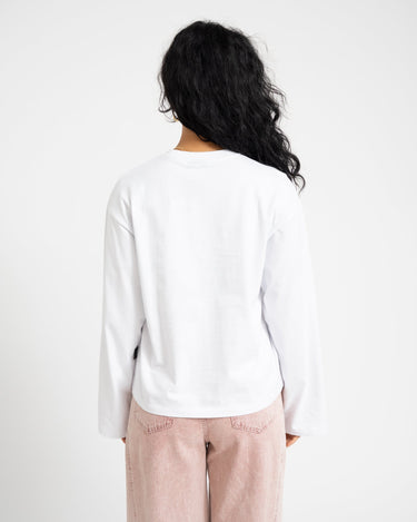 TILTIL Longsleeve Doka Tee White - Things I Like Things I Love