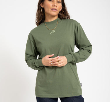 TILTIL Longsleeve Dragon Tee Green - Things I Like Things I Love