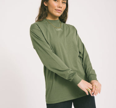 TILTIL Longsleeve Dragon Tee Green - Things I Like Things I Love