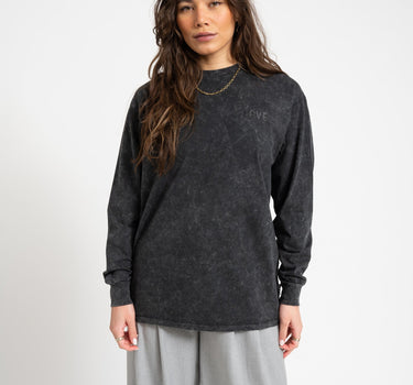 TILTIL Longsleeve Love Tee Black - Things I Like Things I Love