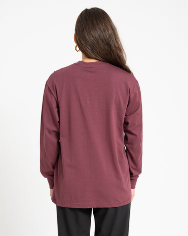 TILTIL Longsleeve Love Tee Bordeaux - Things I Like Things I Love