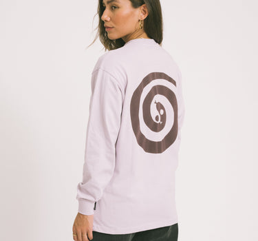 TILTIL Longsleeve Snake Spiral Tee Lilac - Things I Like Things I Love