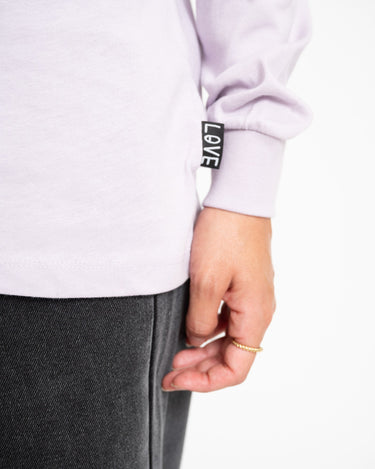 TILTIL Longsleeve Snake Spiral Tee Lilac - Things I Like Things I Love