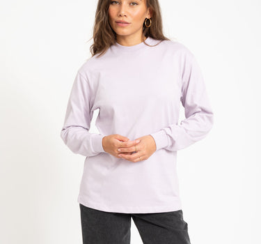 TILTIL Longsleeve Snake Spiral Tee Lilac - Things I Like Things I Love