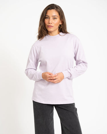 TILTIL Longsleeve Snake Spiral Tee Lilac - Things I Like Things I Love