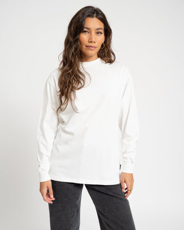 TILTIL Longsleeve Snake Spiral Tee White - Things I Like Things I Love