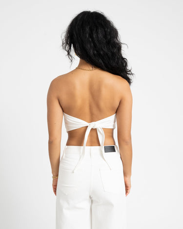 TILTIL Lonny Strapless Top White - Things I Like Things I Love