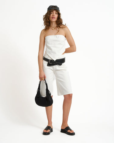 TILTIL Lonny Strapless Top White - Things I Like Things I Love