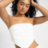 TILTIL Lonny Strapless Top White - Things I Like Things I Love