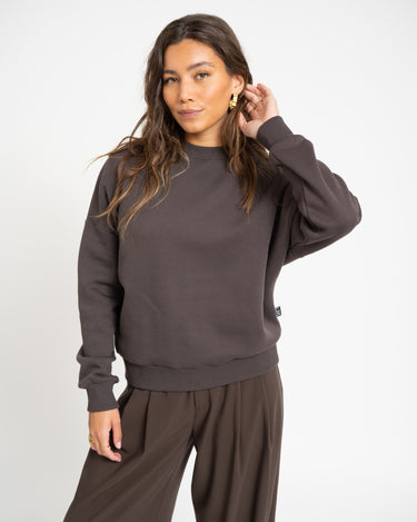 TILTIL Lore Plain Sweater Brown - Things I Like Things I Love