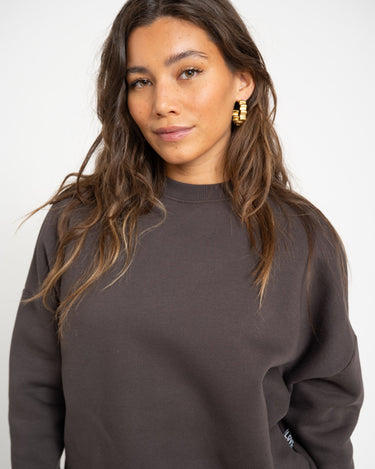 TILTIL Lore Plain Sweater Brown - Things I Like Things I Love