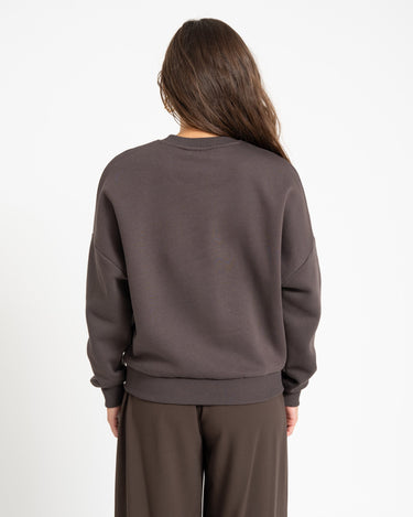 TILTIL Lore Plain Sweater Brown - Things I Like Things I Love