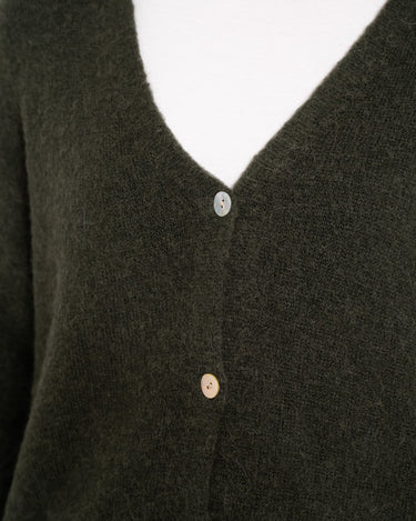 TILTIL Lotte Cardigan Army Green One Size - Things I Like Things I Love