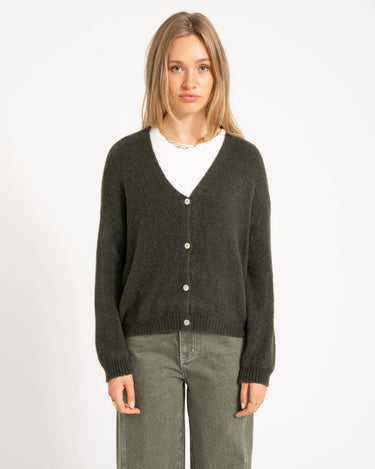 TILTIL Lotte Cardigan Army Green One Size - Things I Like Things I Love