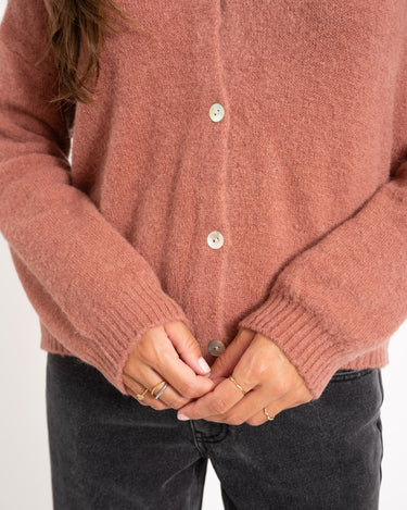 TILTIL Lotte Cardigan Pink One Size - Things I Like Things I Love