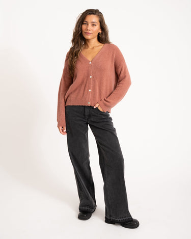 TILTIL Lotte Cardigan Pink One Size - Things I Like Things I Love