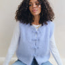 TILTIL Lotus Knitted Spencer One Size Lichtblauw - Things I Like Things I Love