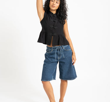 TILTIL Lotus Top Zwart - Things I Like Things I Love