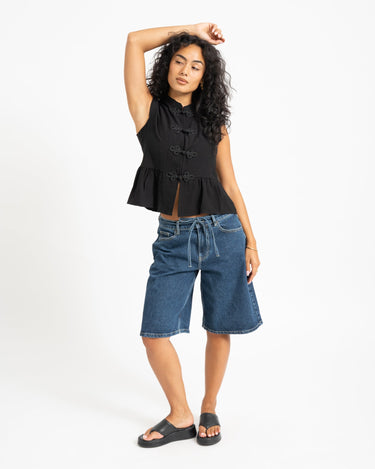 TILTIL Lotus Top Zwart - Things I Like Things I Love