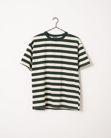TILTIL Loua Tee Stripe Sage Green One Size - Things I Like Things I Love