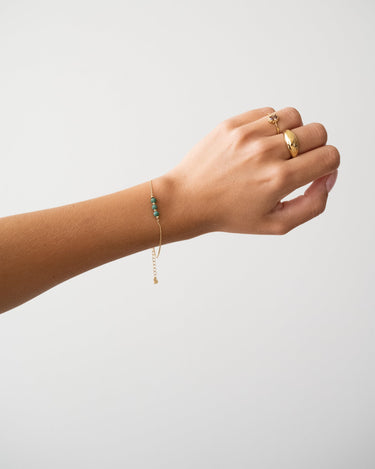 TILTIL Love Gemstone Bracelet Emerald - Things I Like Things I Love