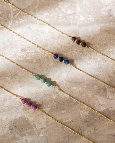 TILTIL Love Gemstone Bracelet Emerald - Things I Like Things I Love