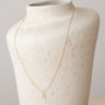 TILTIL Love Gemstone Necklace Gold Opal Pink - Things I Like Things I Love