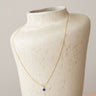 TILTIL Love Stone Necklace Gold Sapphire - Things I Like Things I Love