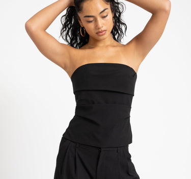 TILTIL Loya Tube Top Black - Things I Like Things I Love
