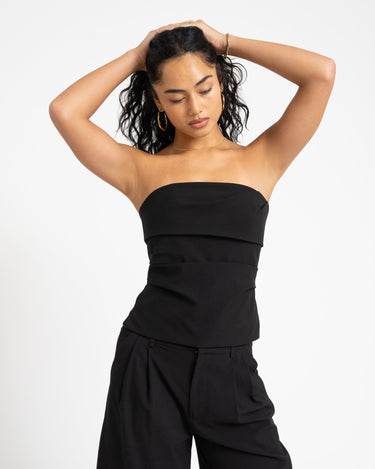 TILTIL Loya Tube Top Black - Things I Like Things I Love