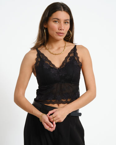 TILTIL Lucy Lace Bralette Black - Things I Like Things I Love