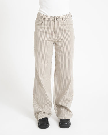 TILTIL Lucy Striped Trousers Green - Things I Like Things I Love