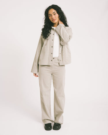 TILTIL Lucy Striped Trousers Green - Things I Like Things I Love