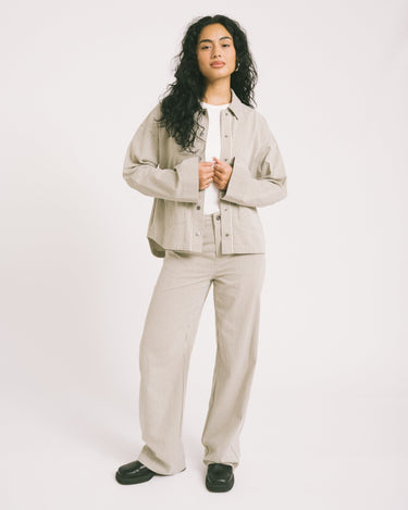 TILTIL Lucy Striped Trousers Green - Things I Like Things I Love