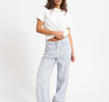TILTIL Lucy Striped Trousers Lightblue - Things I Like Things I Love