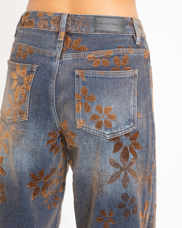 TILTIL Luna Jaquard Jeans Bruin - Things I Like Things I Love