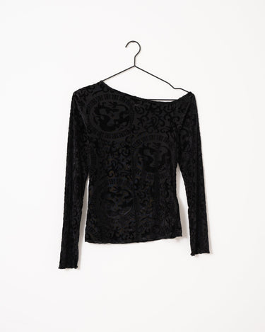 TILTIL Luna Long Sleeve Velvet Black - Things I Like Things I Love