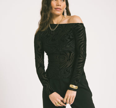 TILTIL Luna Longsleeve Zebra Black - Things I Like Things I Love