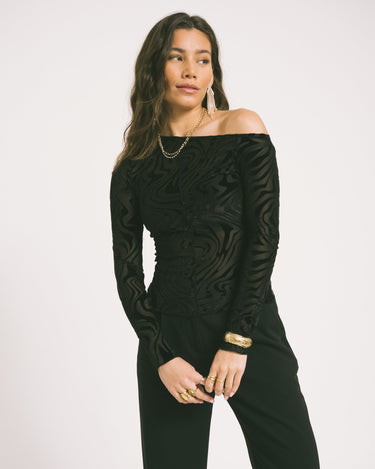 TILTIL Luna Longsleeve Zebra Black - Things I Like Things I Love