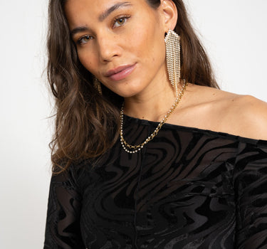 TILTIL Luna Longsleeve Zebra Black - Things I Like Things I Love