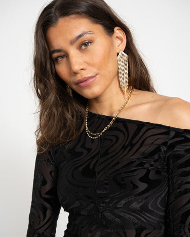 TILTIL Luna Longsleeve Zebra Black - Things I Like Things I Love