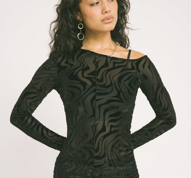 TILTIL Luna Longsleeve Zebra Black - Things I Like Things I Love