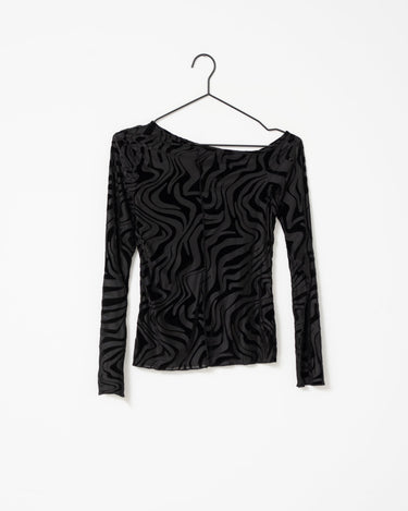 TILTIL Luna Longsleeve Zebra Black - Things I Like Things I Love